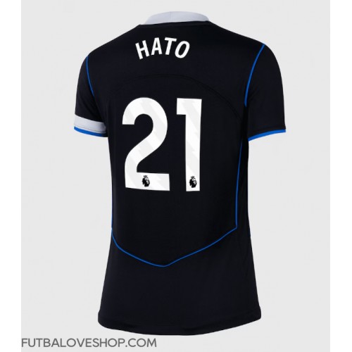 Dres Chelsea Jorrel Hato #21 Tretina pre Ženy 2025-26 Krátky Rukáv Dres Chelsea Jorrel Hato #21 Tretina pre Ženy 2025-26 Krátky Rukáv